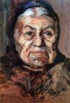Portret starice (Milevica Petrović) (1909) - Srpski period