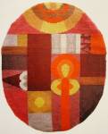 Овална композиција са апстрактним мотивима, 1922