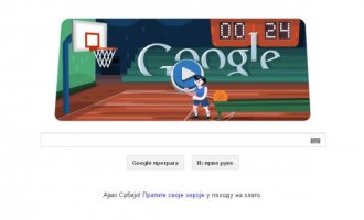 Google homepage posvetio košarci