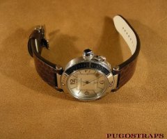 Kožni kaiš za Cartier Pasha sat.