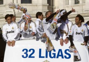 Fudbaleri Real Madrida proslavili osvajanje titule