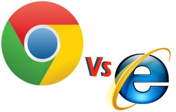 Google chrome pretekao Internet explorer 2. put