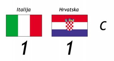 Italija - Hrvatska 1:1
