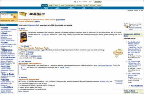 Amazon - pokrenut 1995