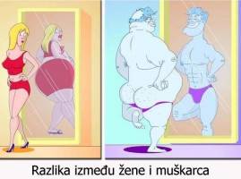 Razlika između žene i muškarca