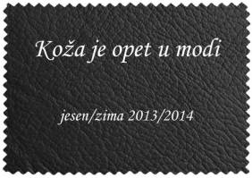 Koža je opet u modi