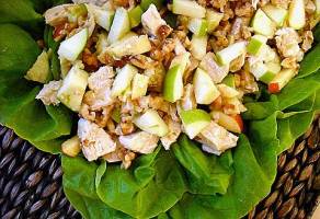 Pileća salata sa kikirikijem