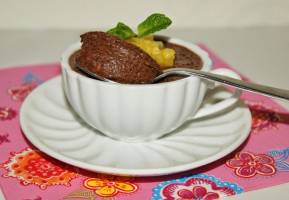 Puding od čia semenki